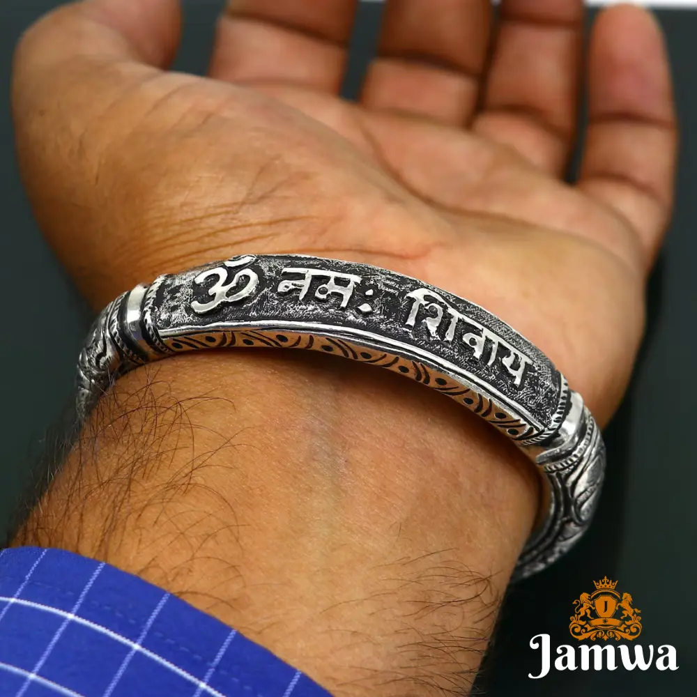 Tibetan Silver Bracelet #14 | Potala Gate